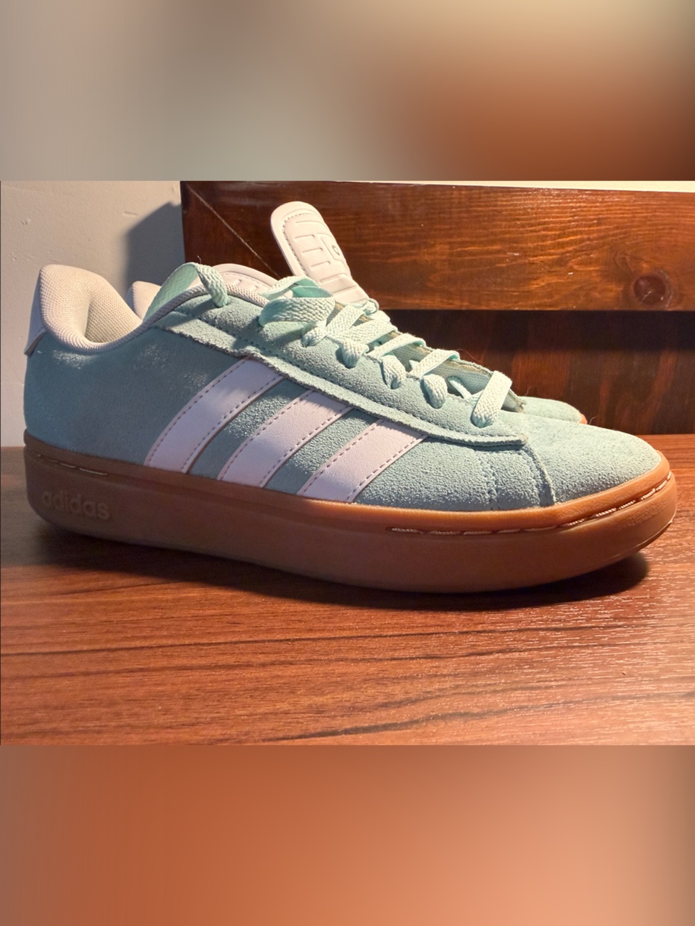 Adidas Grand Court Alpha Sneaker Turquoise / Aqua Sz 9
